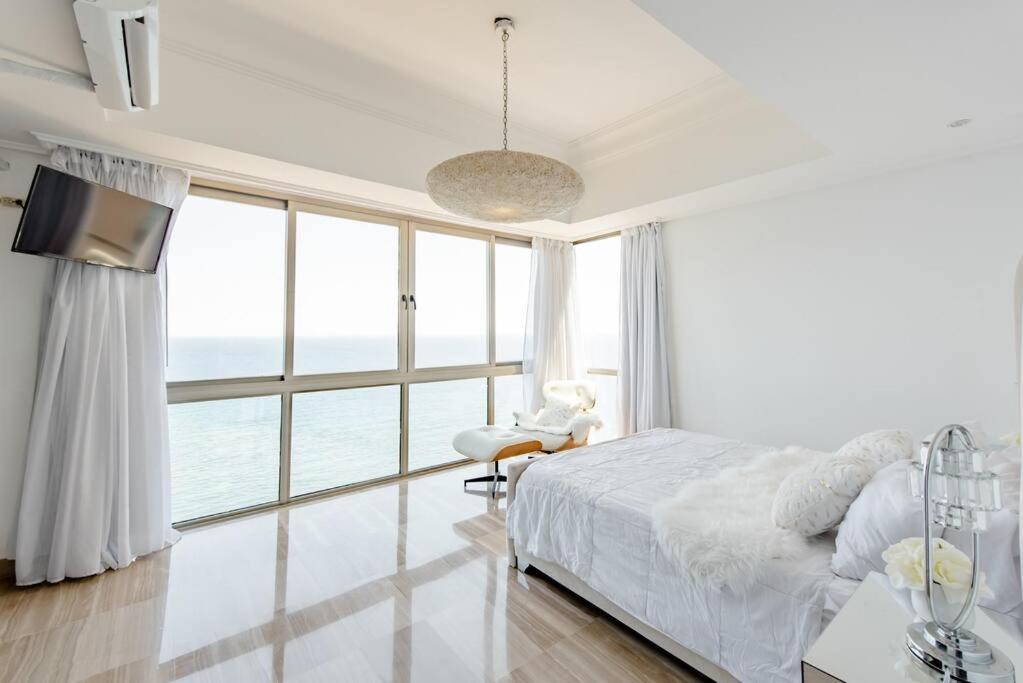 Habitacion Privada Con Vista Al Mar Ambar, Malecon Santo Domingo Esterno foto