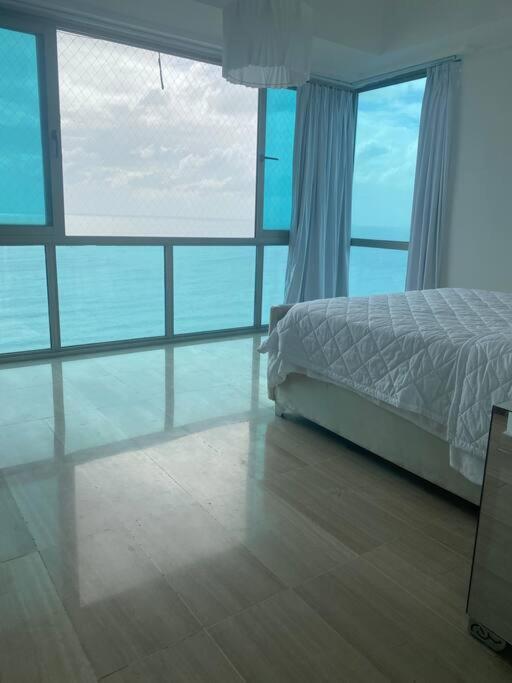 Habitacion Privada Con Vista Al Mar Ambar, Malecon Santo Domingo Esterno foto